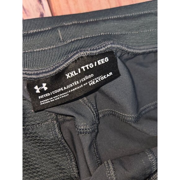 Under Armour Mens HeatGear Joggers XXL Gray - Picture 4 of 9